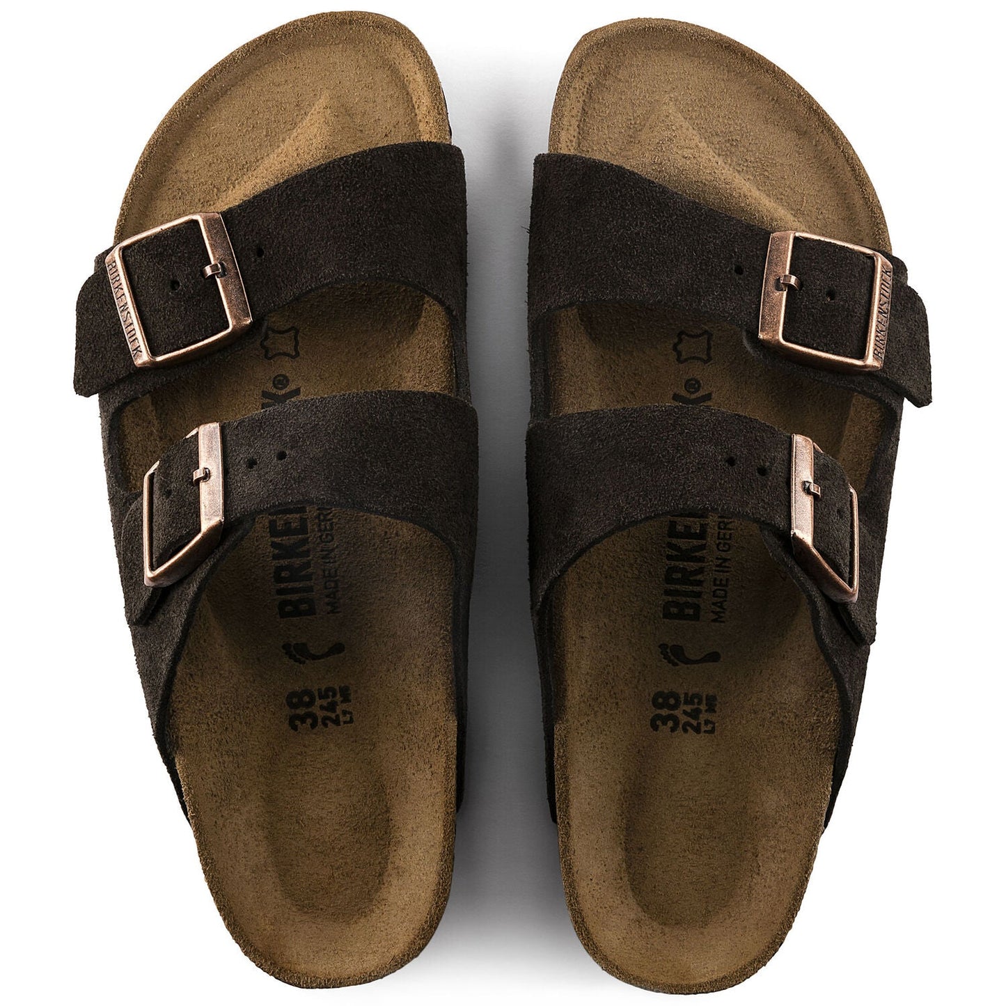 Arizona | Suede | Mocha - sandals - Birkenstock