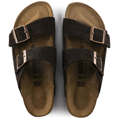 Arizona | Suede | Mocha - sandals - Birkenstock