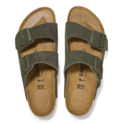 Arizona | Suede | Thyme - sandals - Birkenstock