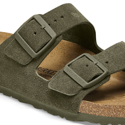 Arizona | Suede | Thyme - sandals - Birkenstock
