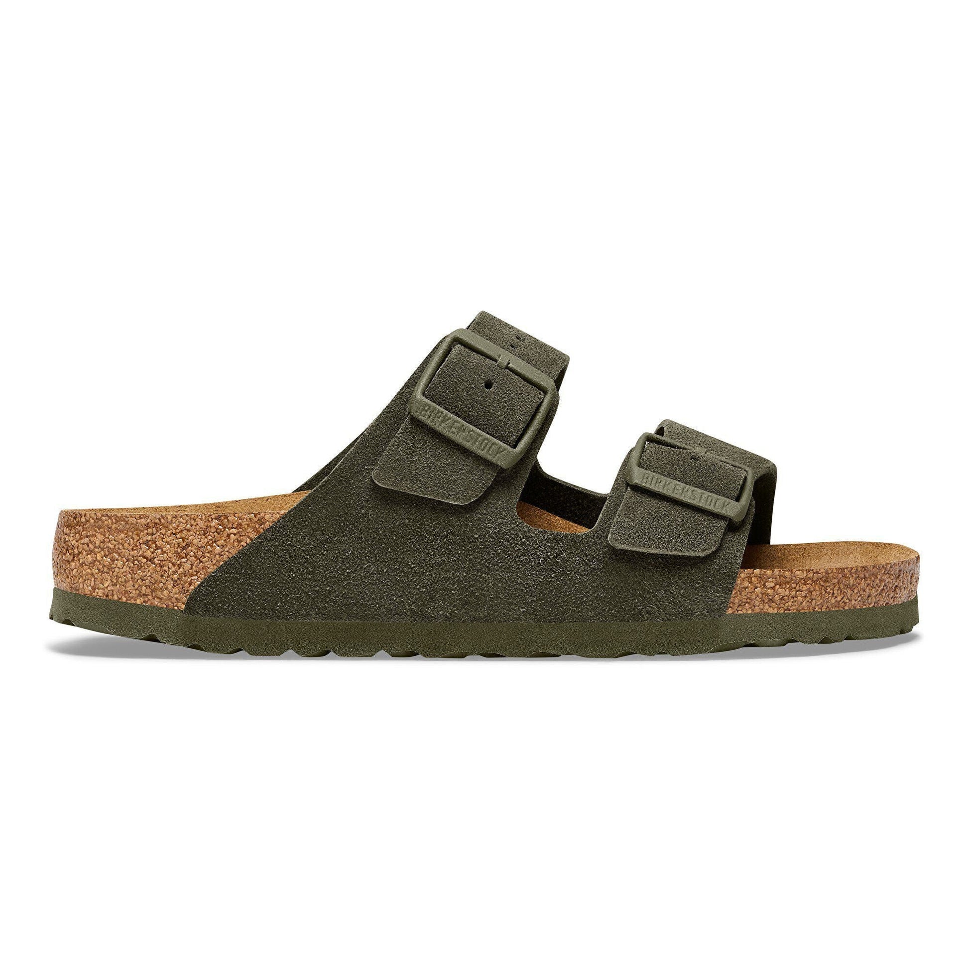 Arizona | Suede | Thyme - sandals - Birkenstock
