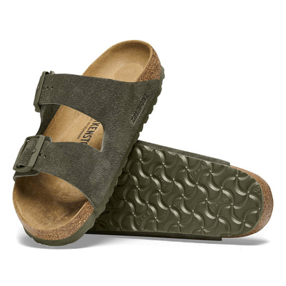 Arizona | Suede | Thyme - sandals - Birkenstock