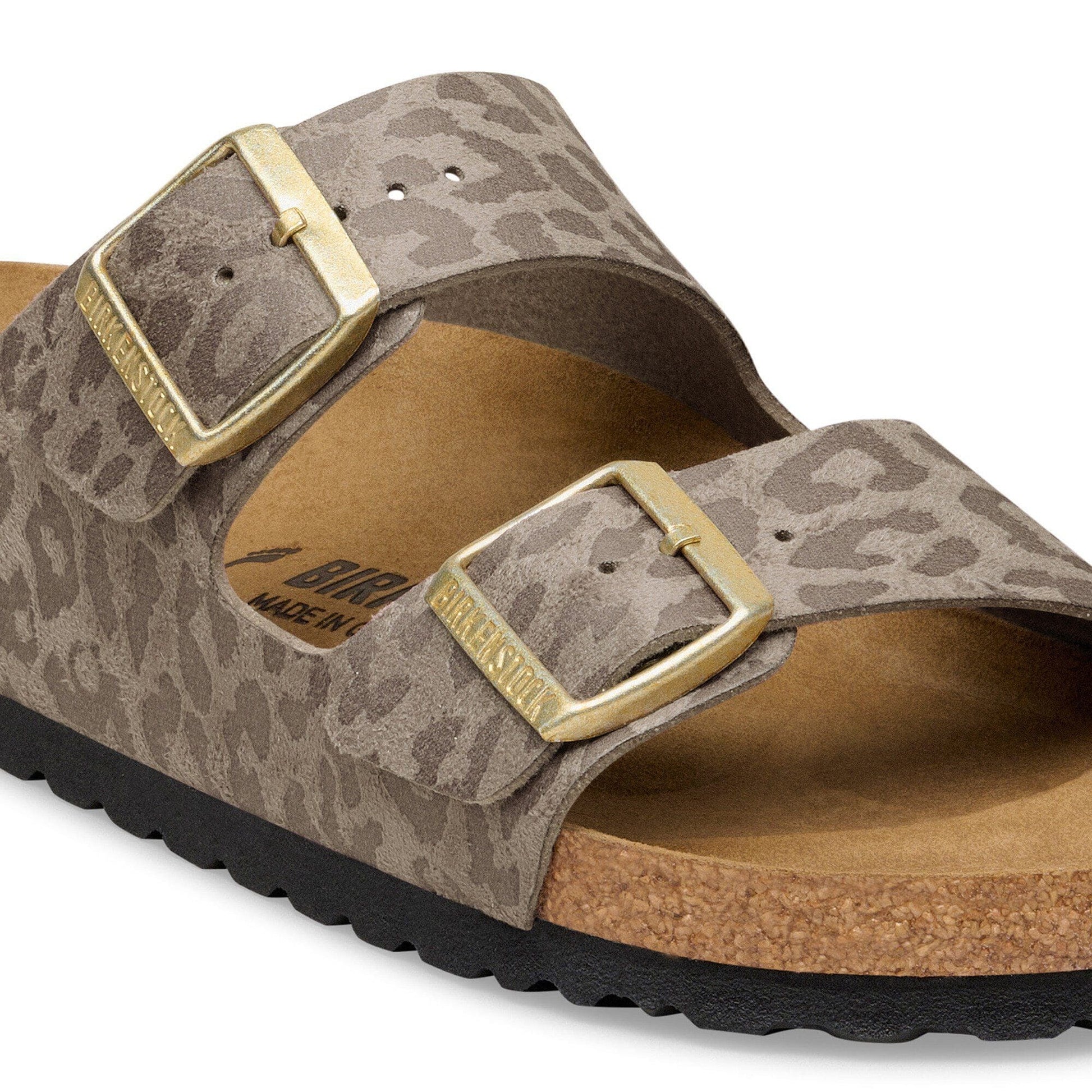 Arizona | Synthetics | Leo Grey Taupe - sandals - Birkenstock