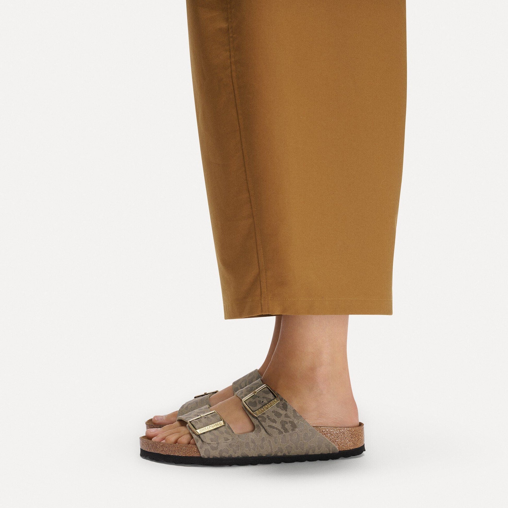 Arizona | Synthetics | Leo Grey Taupe - sandals - Birkenstock