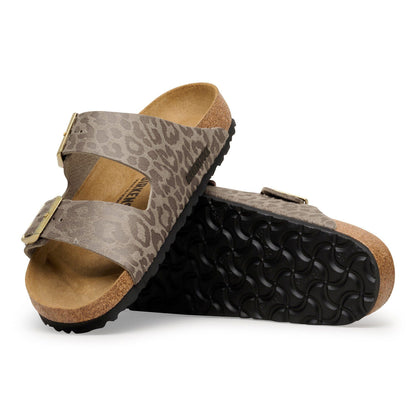Arizona | Synthetics | Leo Grey Taupe - sandals - Birkenstock