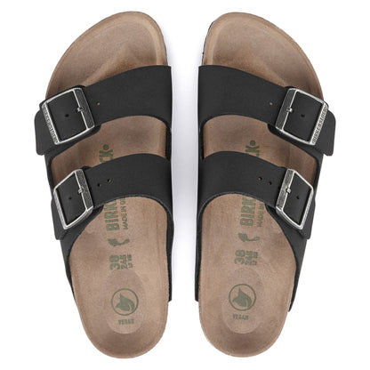 Arizona | Vegan | Birkibuc | Black - sandals - Birkenstock