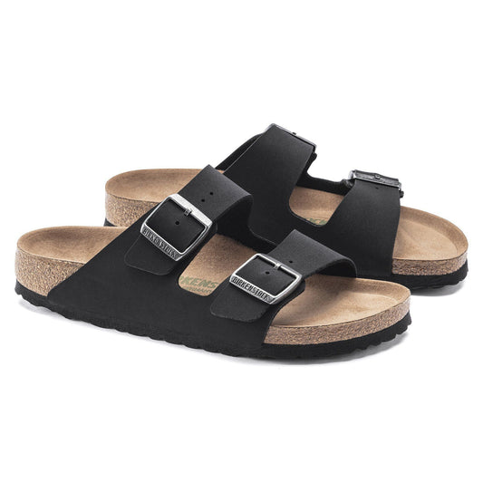 Arizona | Vegan | Birkibuc | Black - sandals - Birkenstock