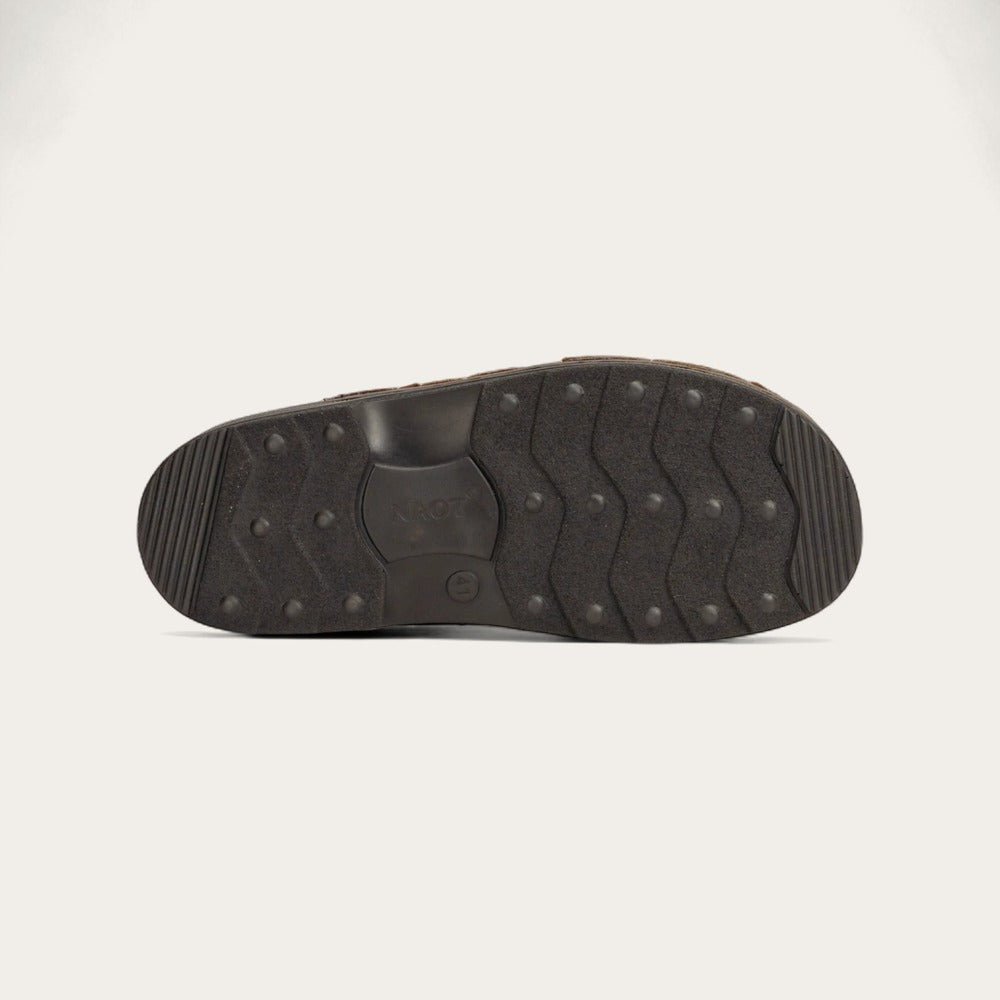 Arthur | Men | Leather/Suede | Crazy Horse/Hash - sandals - Naot