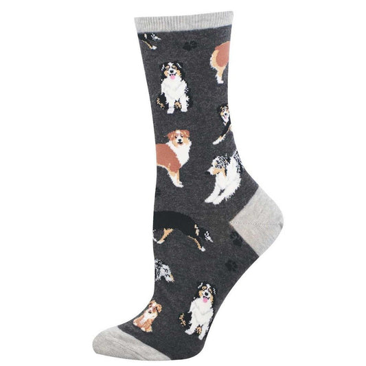 Aussies | Women | Charcoal Heather - HOSE - Socksmith