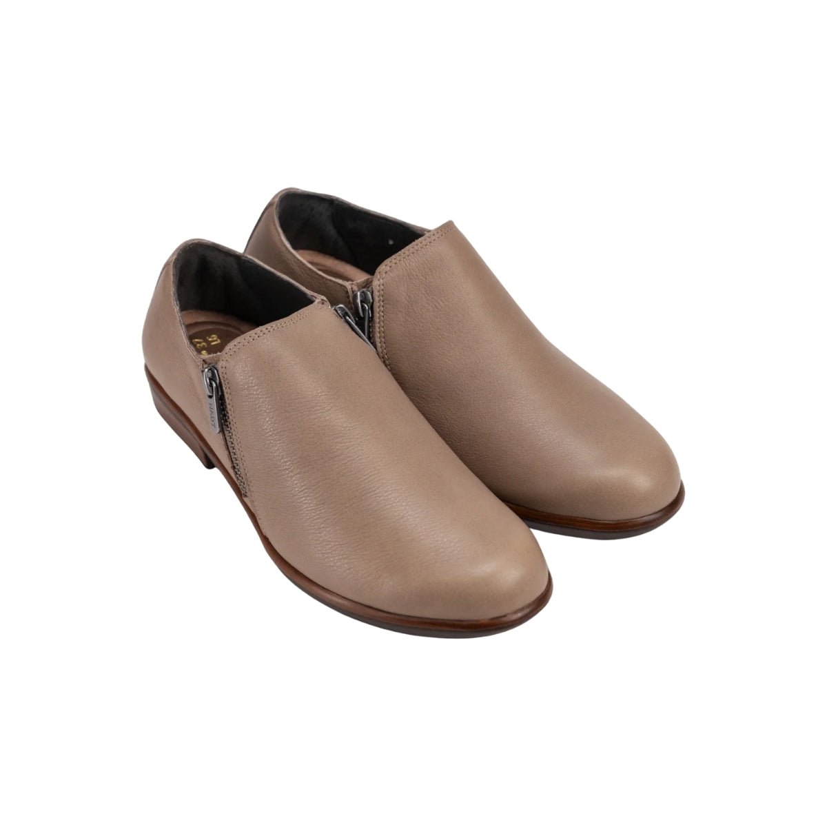 Autan | Leather | Soft Stone - shoe - Naot