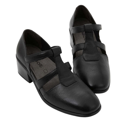 Authentic | Suede | Black - Pump - Naot