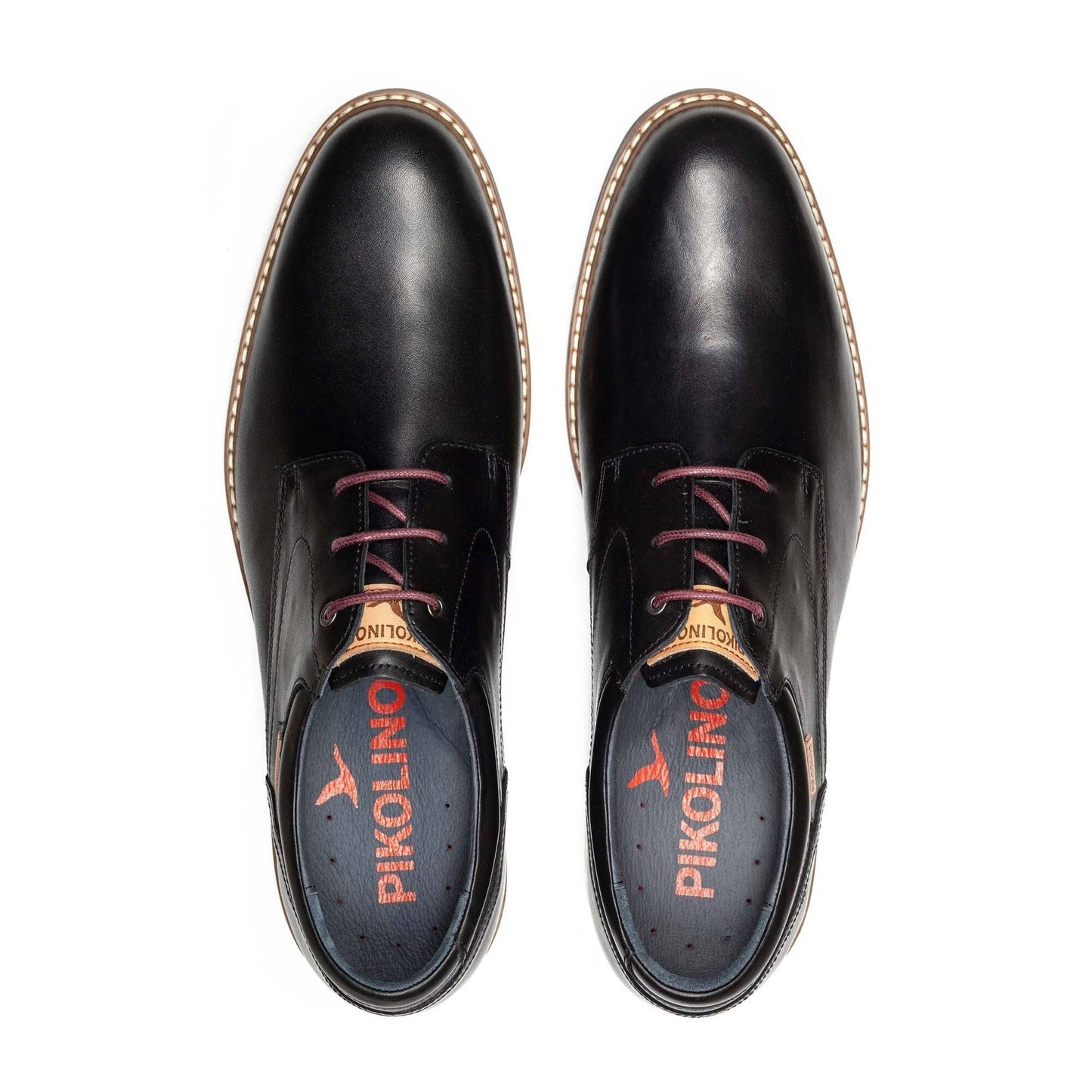 Ávila Lace - Up | Men | Leather | Black - shoe - Pikolinos