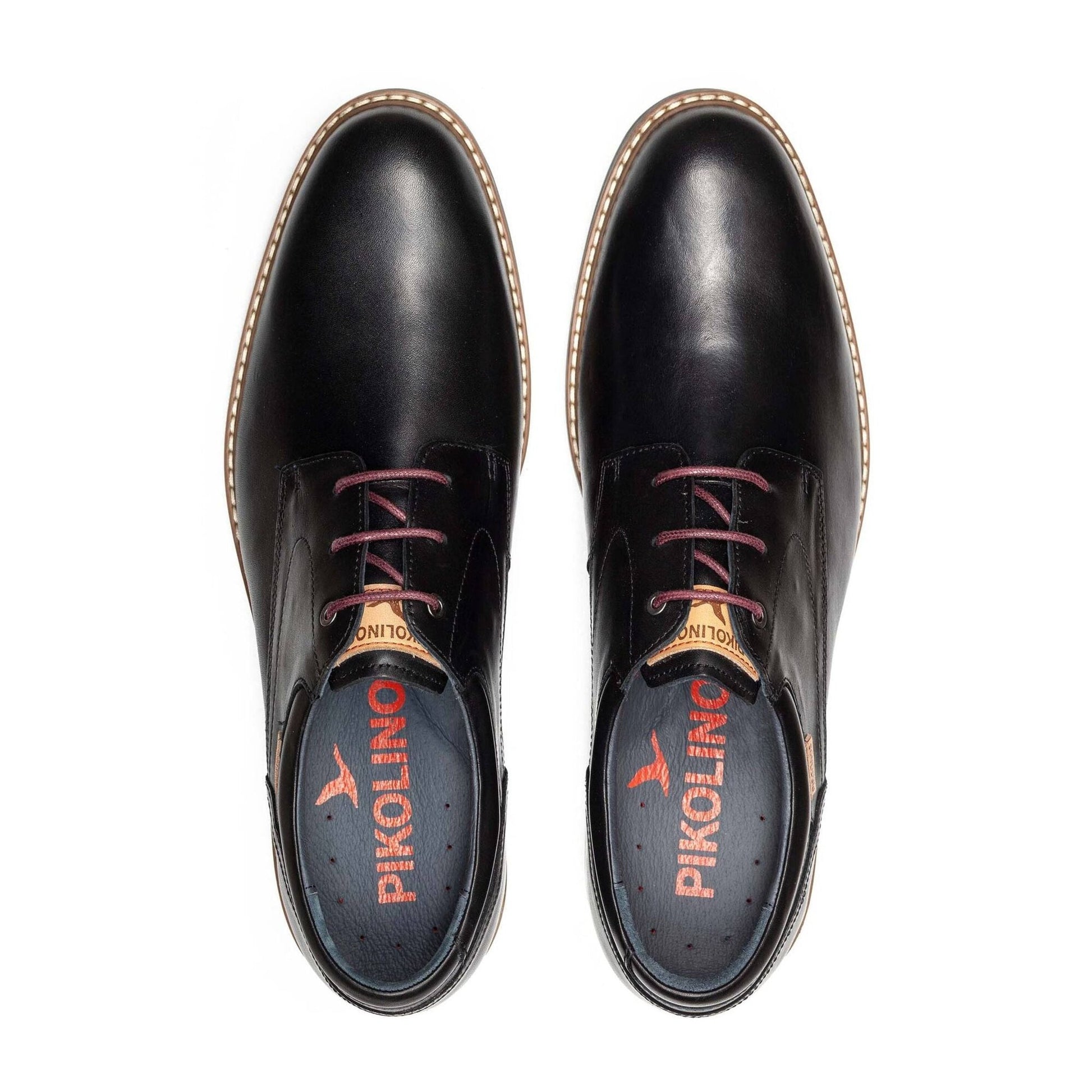 Ávila Lace - Up | Men | Leather | Black - shoe - Pikolinos