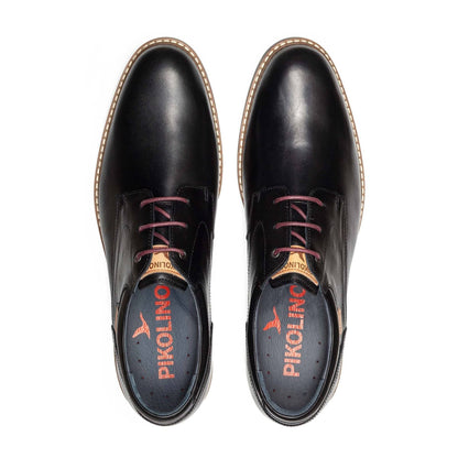 Ávila Lace - Up | Men | Leather | Black - shoe - Pikolinos