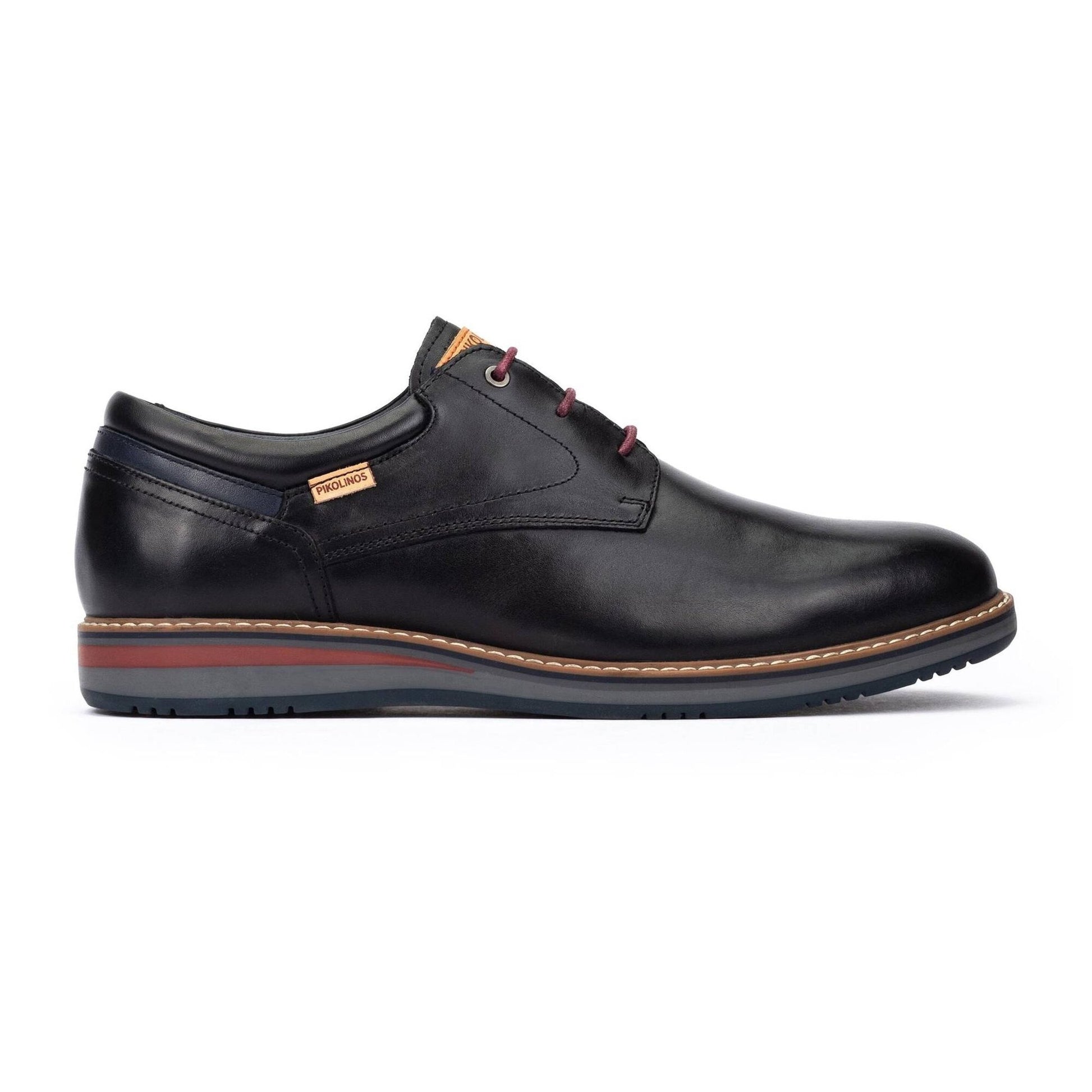 Ávila Lace - Up | Men | Leather | Black - shoe - Pikolinos
