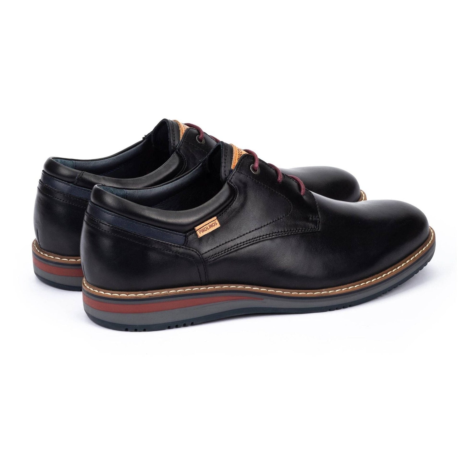 Ávila Lace - Up | Men | Leather | Black - shoe - Pikolinos