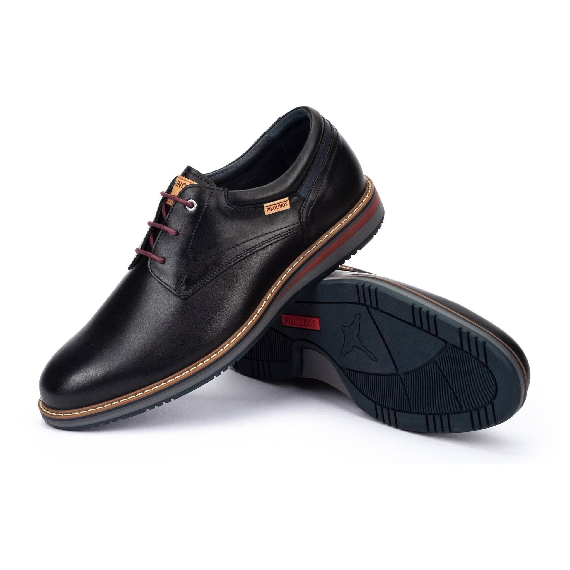 Ávila Lace - Up | Men | Leather | Black - shoe - Pikolinos