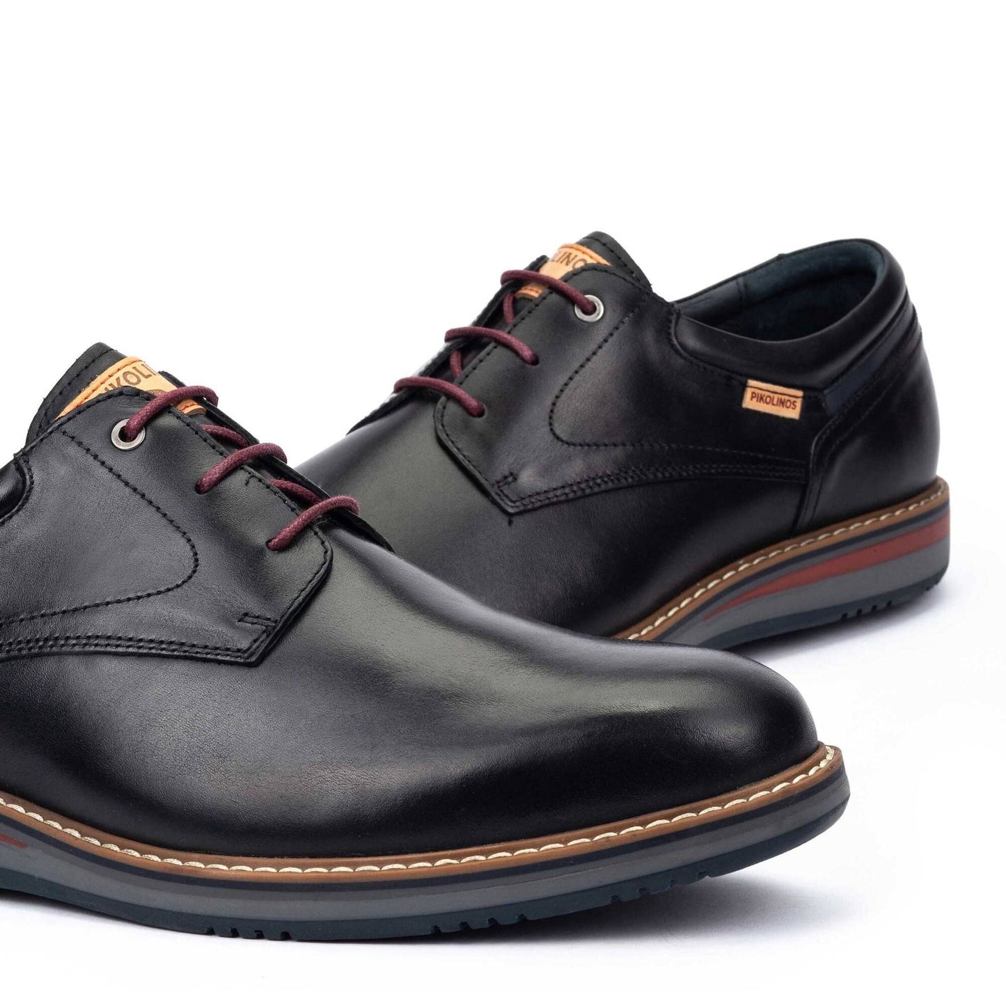 Ávila Lace - Up | Men | Leather | Black - shoe - Pikolinos