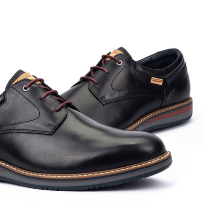 Ávila Lace - Up | Men | Leather | Black - shoe - Pikolinos