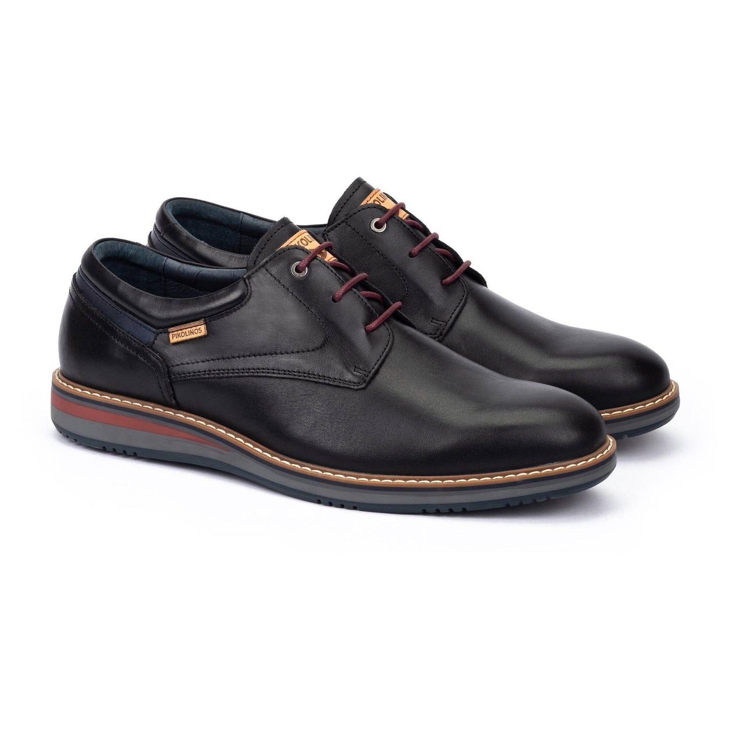 Avila | Men | Leather | Black - shoe - Pikolinos