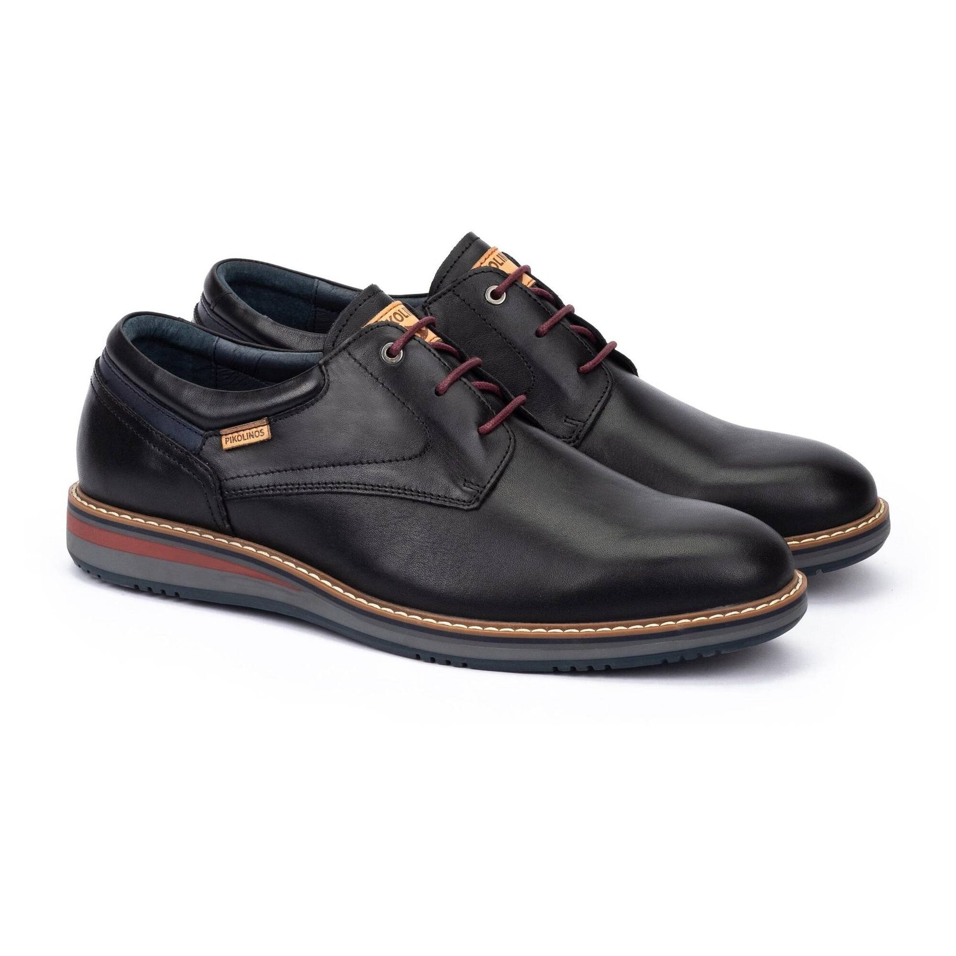 Avila | Men | Leather | Black - shoe - Pikolinos