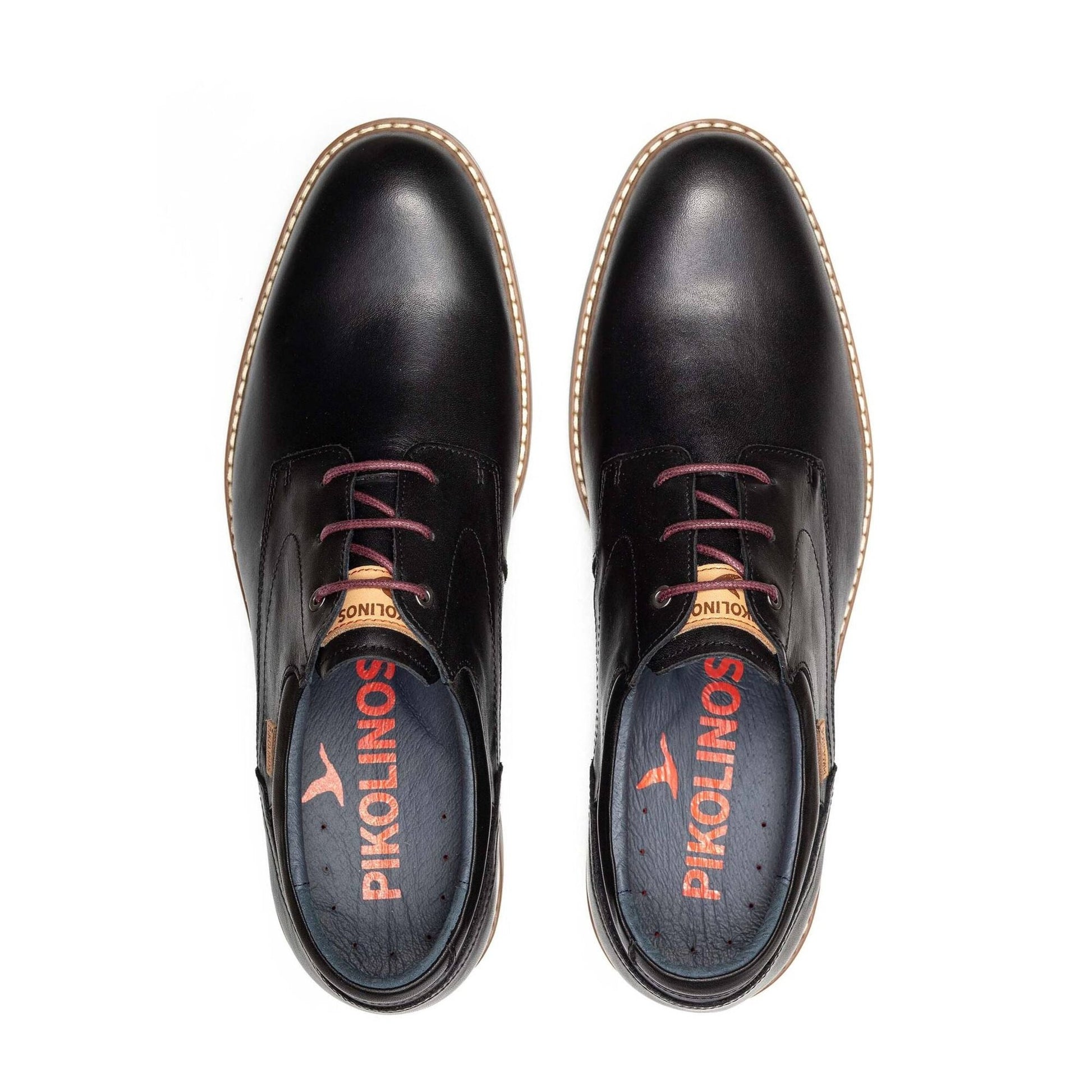 Avila | Men | Leather | Black - shoe - Pikolinos