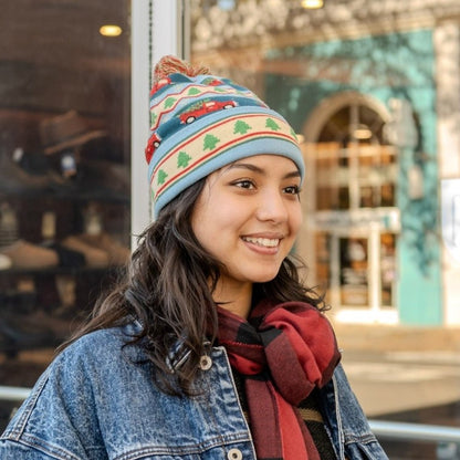Back The Truck Up Beanie | Powder Blue - Hat - Socksmith