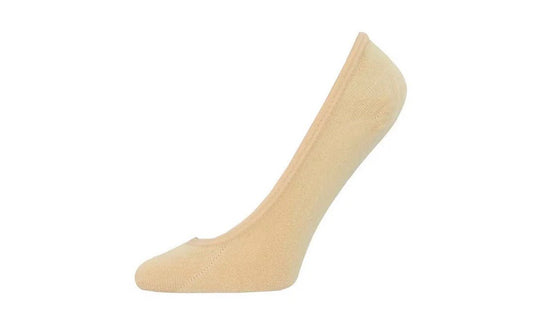 Bamboo No Show Liner | Women | Nude - socks - Socksmith