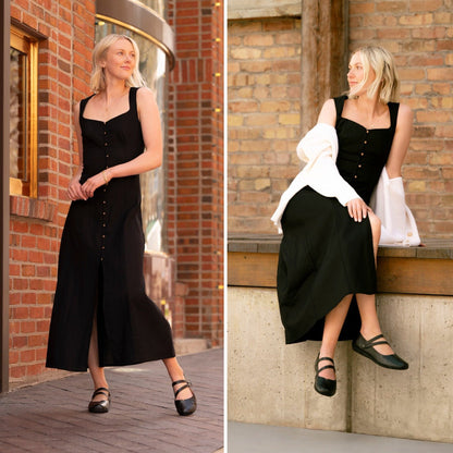 Banter | Leather | Black - shoe - Taos