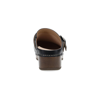 Baylor | Leather | Black - clog - Dansko