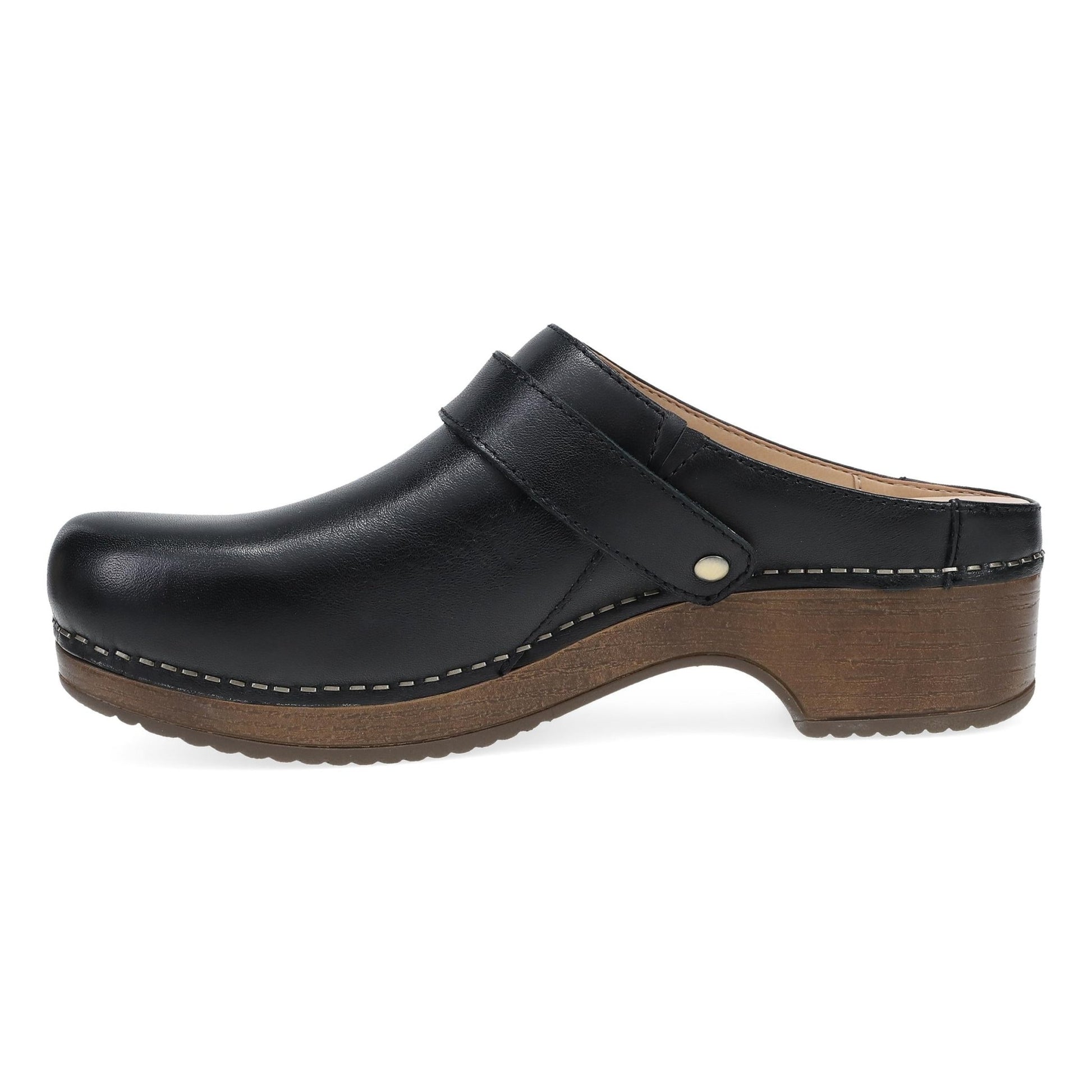 Baylor | Leather | Black - clog - Dansko