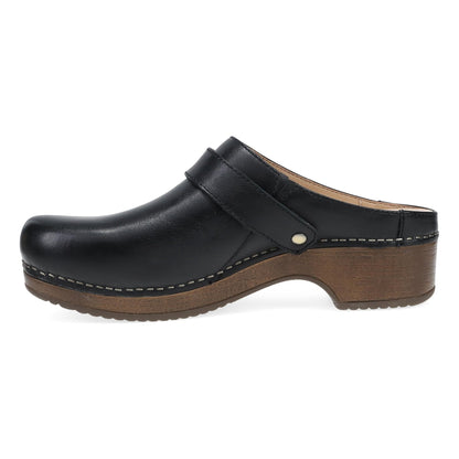 Baylor | Leather | Black - clog - Dansko