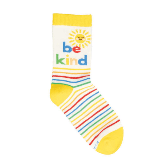 Be Kind | Kids | Ivory - Socks - Socksmith