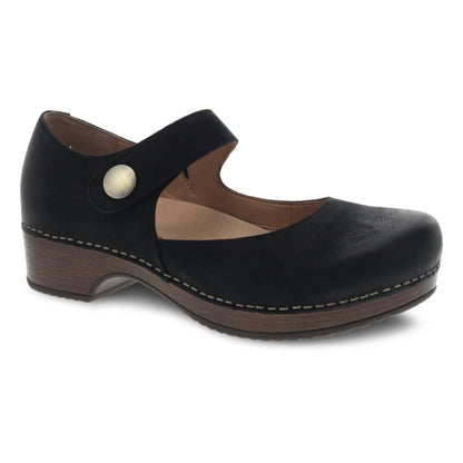 Beatrice | Burnished Nubuck | Black - Pump - Dansko