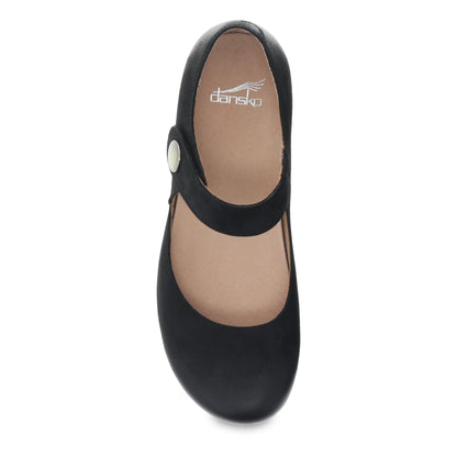 Beatrice | Burnished Nubuck | Black - Pump - Dansko