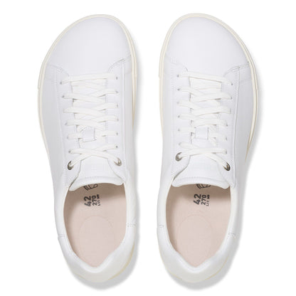 Bend Low | Leather | White - shoe - Birkenstock