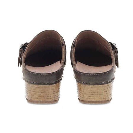 Berry | Burnished Nubuck | Mushroom - clog - Dansko