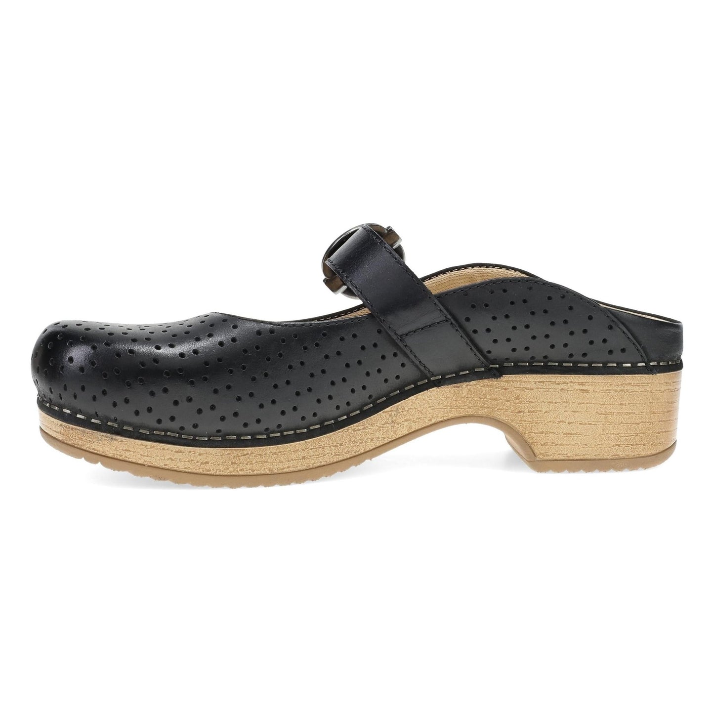 Blaire | Burnished Leather | Black - clog - Dansko