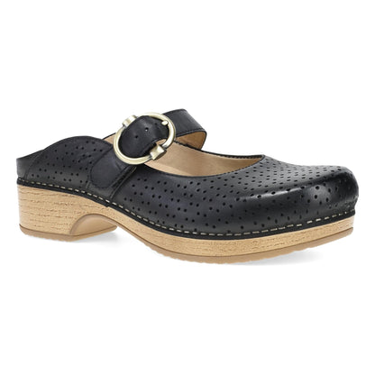Blaire | Burnished Leather | Black - clog - Dansko