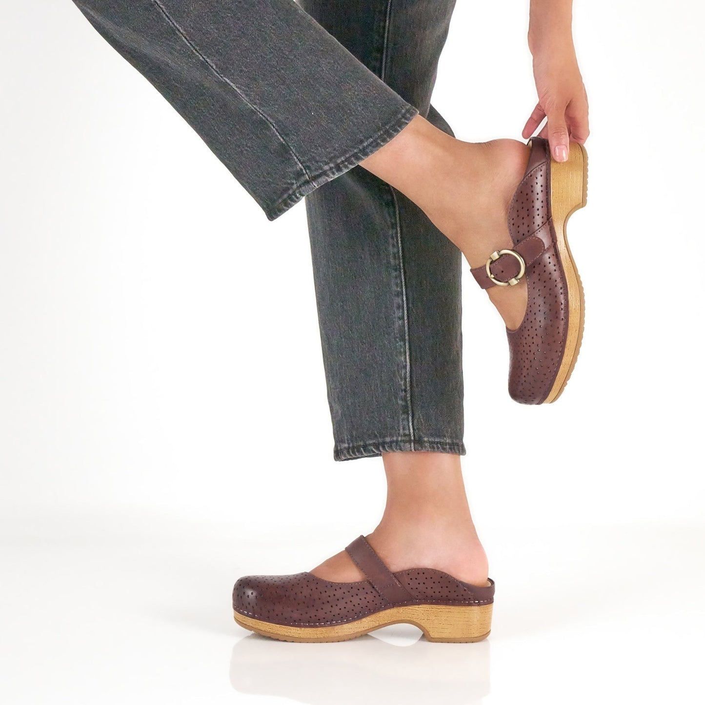 Blaire | Leather | Sangria - clog - Dansko