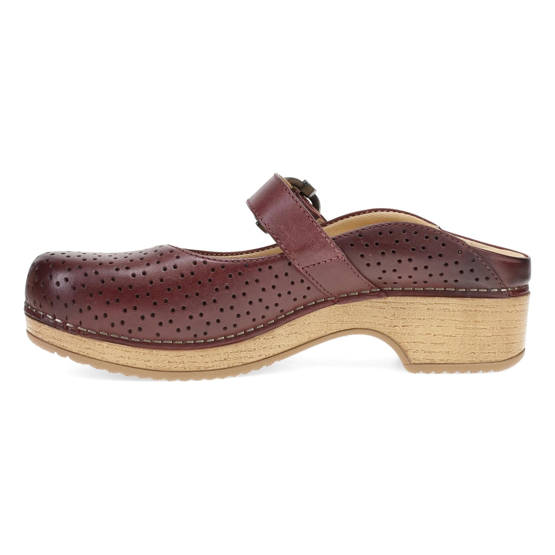 Blaire | Leather | Sangria - clog - Dansko
