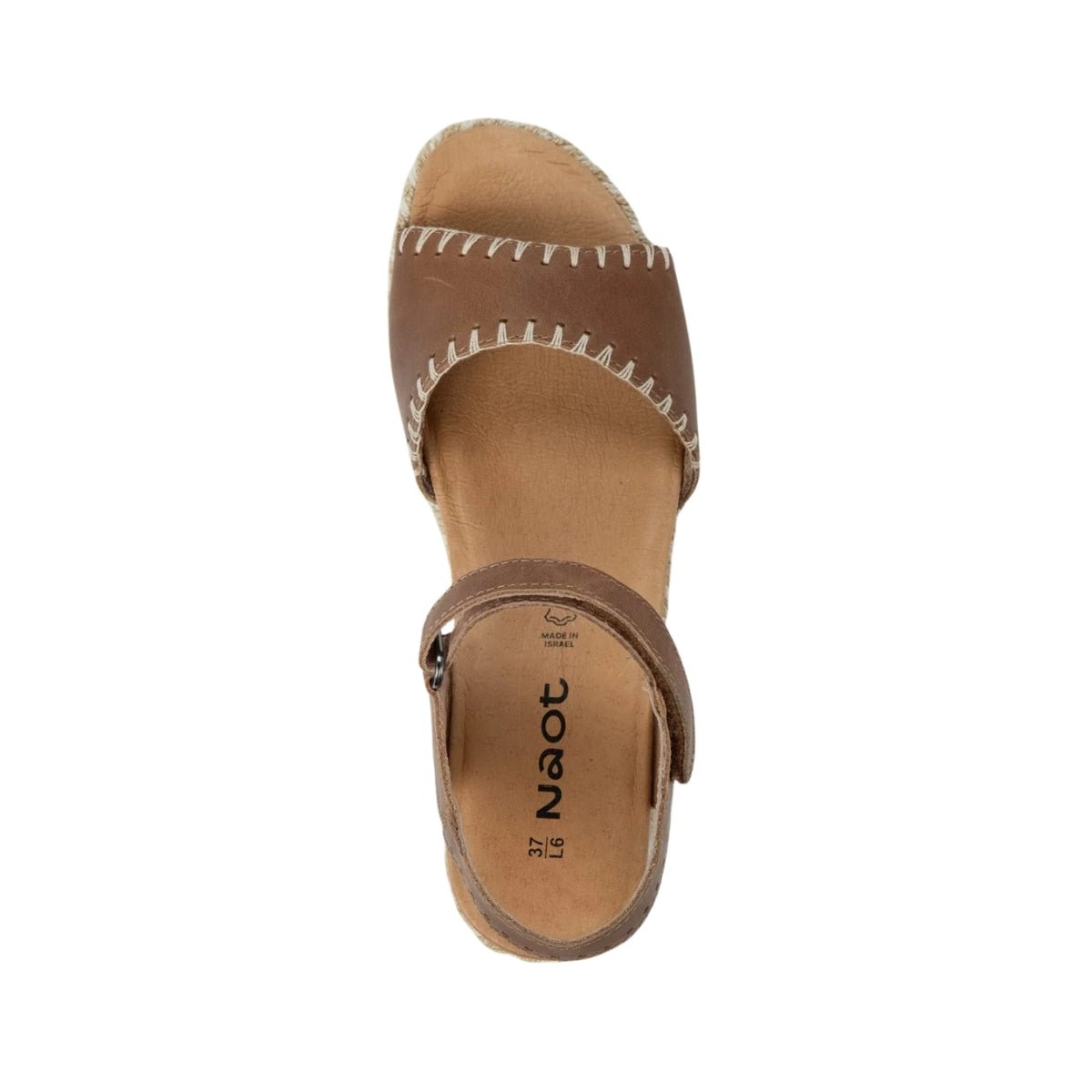 Blanes | Leather | Latte Brown - sandals - Naot