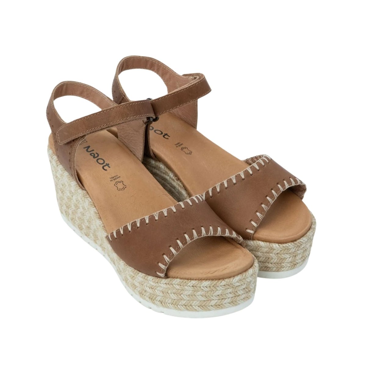 Blanes | Leather | Latte Brown - sandals - Naot