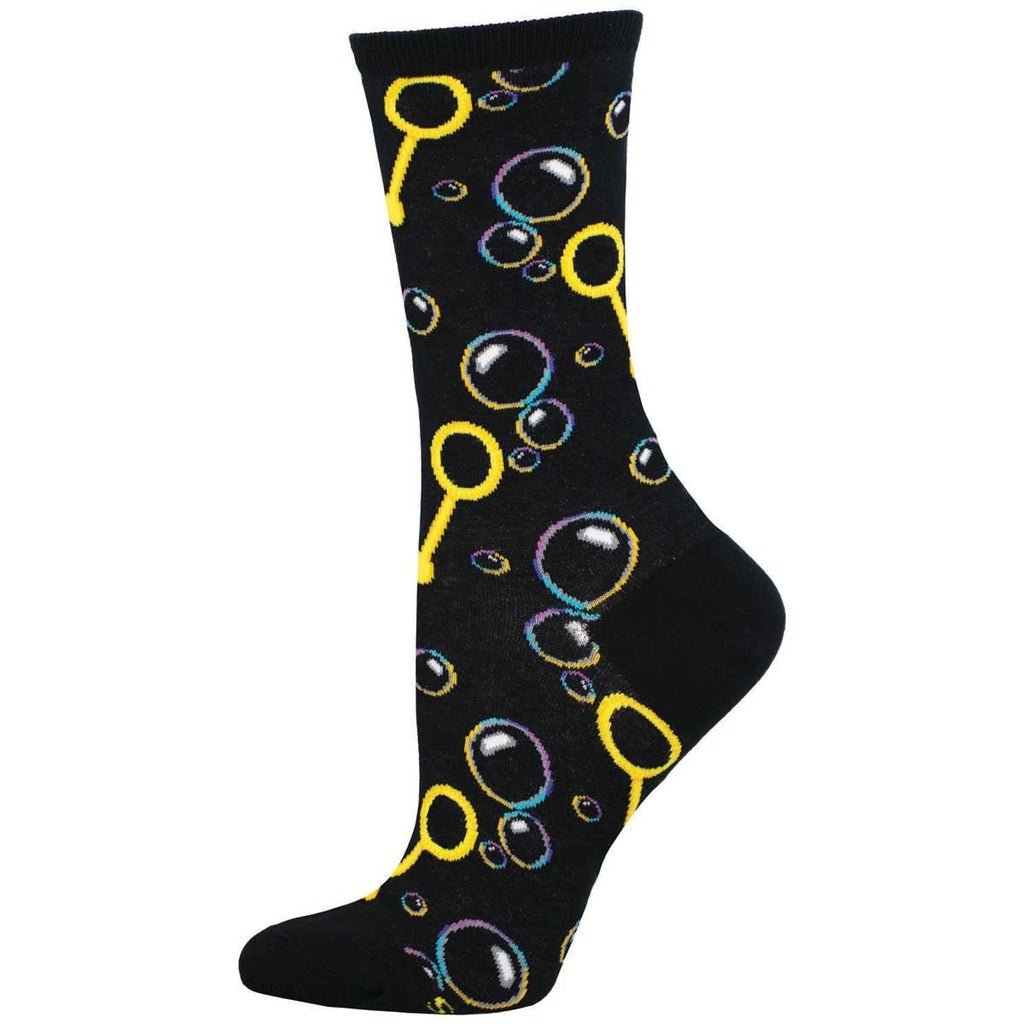 Blowing Bubbles | Women | Black - Socks - Socksmith