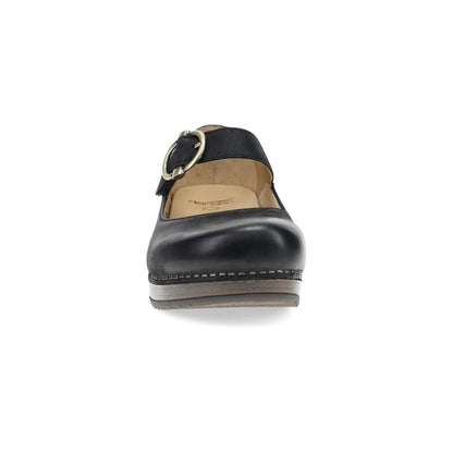 Bonny Mary Jane | Leather | Black - clog - Dansko