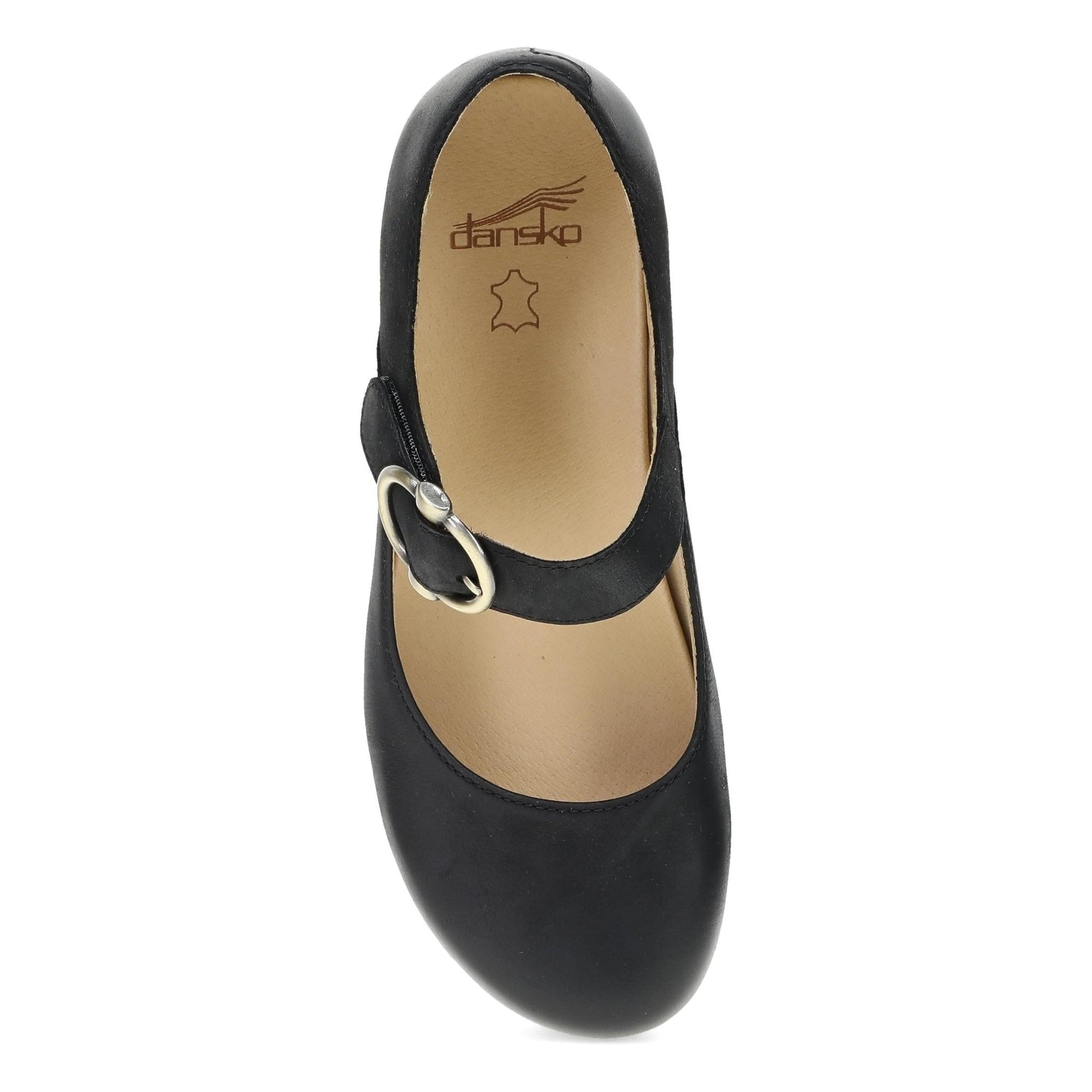 Bonny Mary Jane | Leather | Black - clog - Dansko