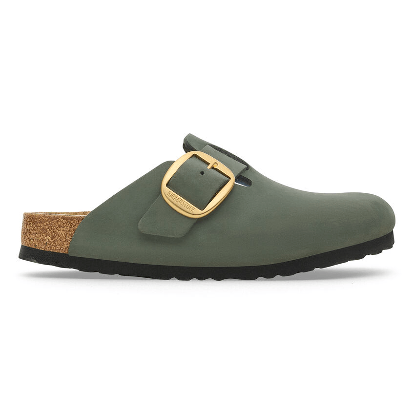 Boston Big Buckle | Nubuck | Thyme - Clog - Birkenstock