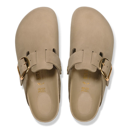 Boston Big Buckle | Oiled Leather | Tobacco Brown - clog - Birkenstock
