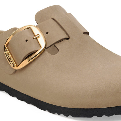 Boston Big Buckle | Oiled Leather | Tobacco Brown - clog - Birkenstock