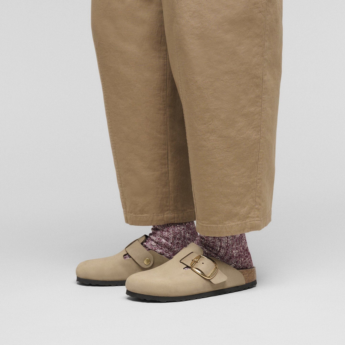 Boston Big Buckle | Oiled Leather | Tobacco Brown - clog - Birkenstock